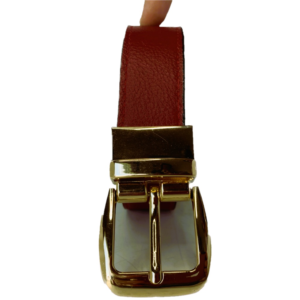 VALGATI Women's Reversible Leather Belt